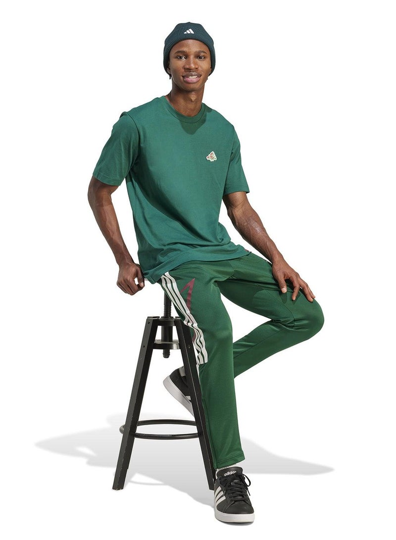 اديداس تيشيرت رجالي بطبعة جرافيك     أخضر بأكمام قصيرة - Image 5